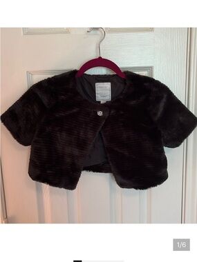 NWT Gymboree Faux Fur Shrug